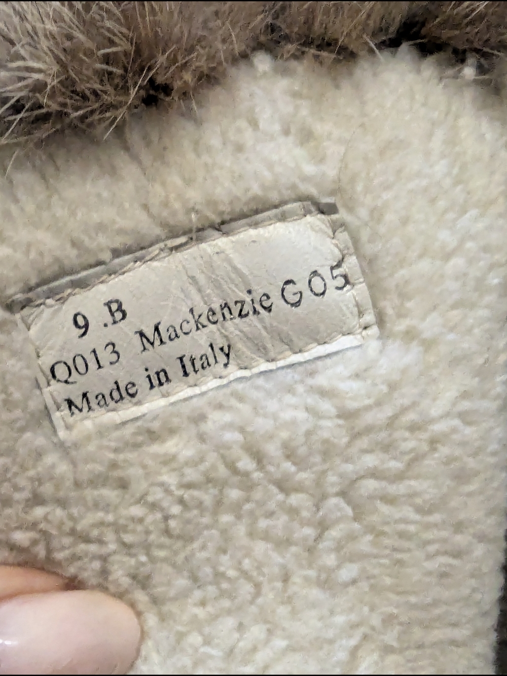 Coach Y2K Mackenzie Rabbit Fur Wedge Knee High Monogram Logo Boots Women's 9 - Picture 11 of 15